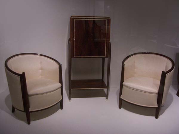 Furniture: Art Deco armchair