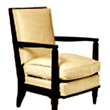 Furniture: Art Deco armchair