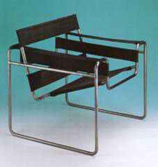 Bauhaus furniture: Marcel Breuer club chair, 1925 - 1926