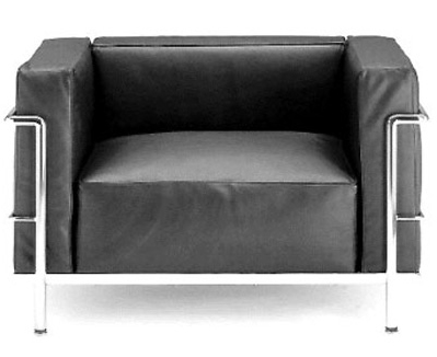 Bauhaus furniture: Le Corbusier armchair