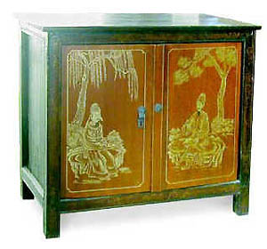 1880, small cabinet in China style