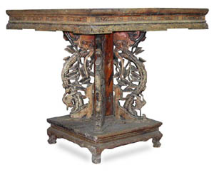 Linhai style dinner table, 1850
