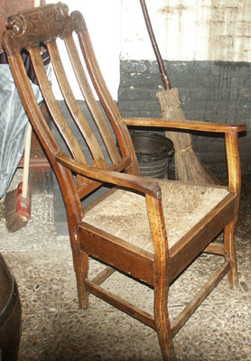 cottage style armchair