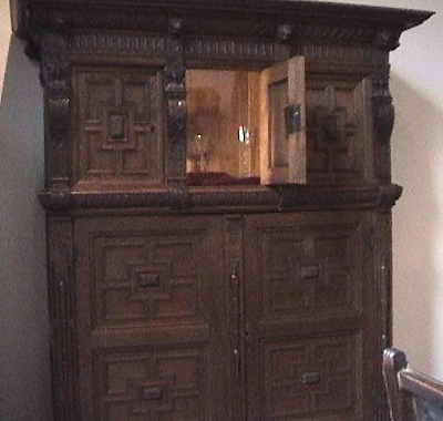 Furniture: Flemish style cabinet
