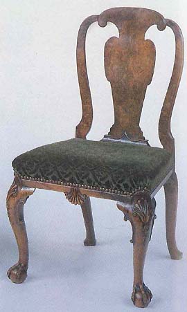 George I dining table chair