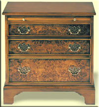 bed side "Chest of drawers", George III style furniture