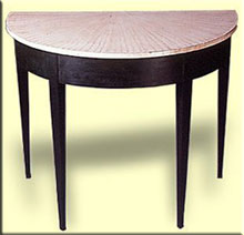 side table, George Hepplewhite style