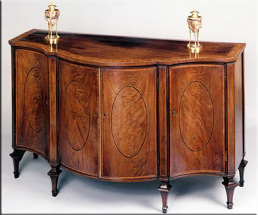 side cabinet, George Hepplewhite style