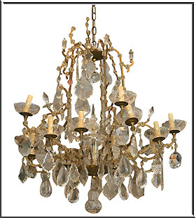  Italian style furniture: chandelier