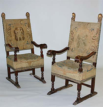 italian style furniture: armchairs