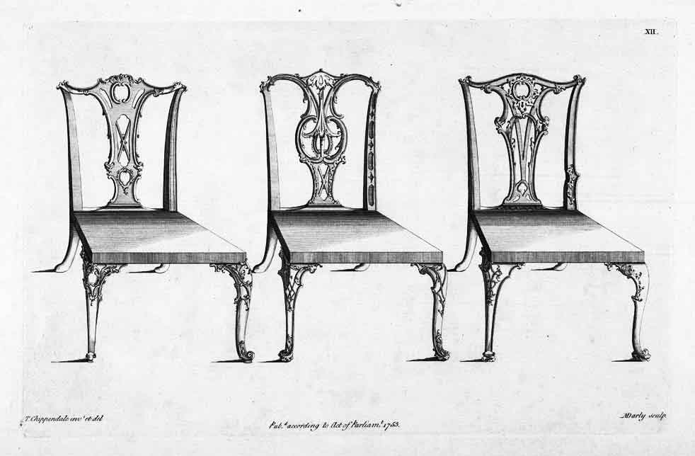 Chippendale new pattern chair