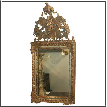 mirror in Louis XIV style
