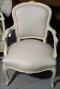 armchair Louis XV style