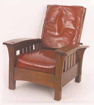 mission style furniture: Morris chair 