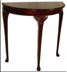 Queen Anne style hall table