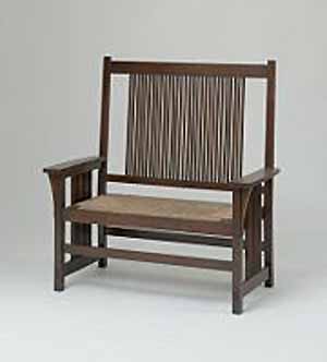 Gustav Stikley furniture: original Stickley chair