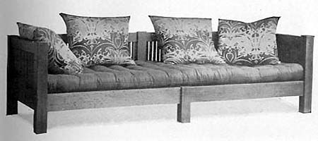  Gustav Stikley furniture: stickley sofa