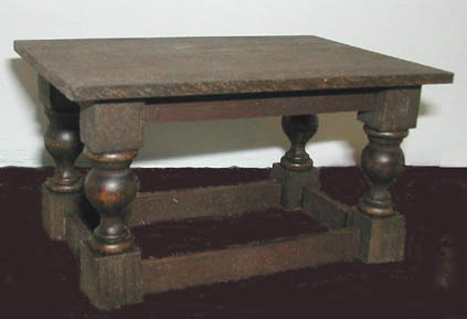 Furniture: Tudor style table