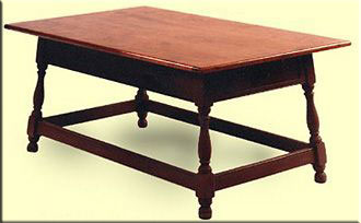William and Mary coffee table