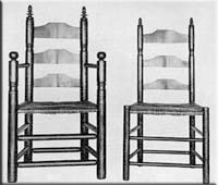 William and Mary chairs